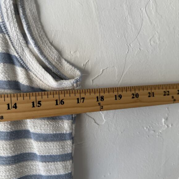 Old Navy Romper Terry Cloth Medium Striped Tank Sleeveless Drawstring‎ Pockets - Picture 4 of 8